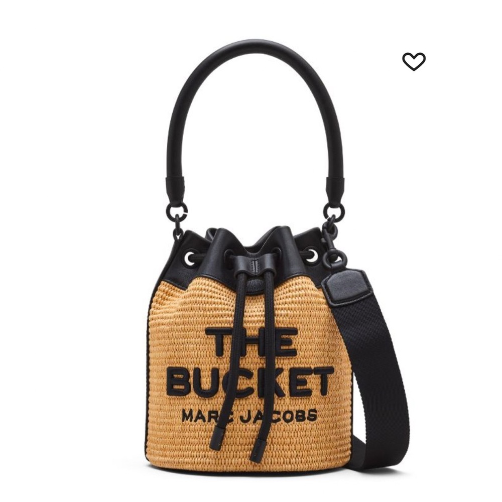 Marc Jacob’s RARE woven straw bucket bag